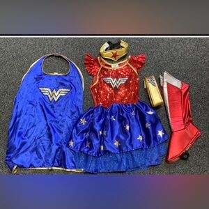 Kids Superhero Costume - Red and Blue